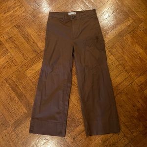 Everlane Wide Leg Cropped Chino